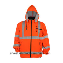 En ISO 20471 Safety Reflective Hoodies with Hat